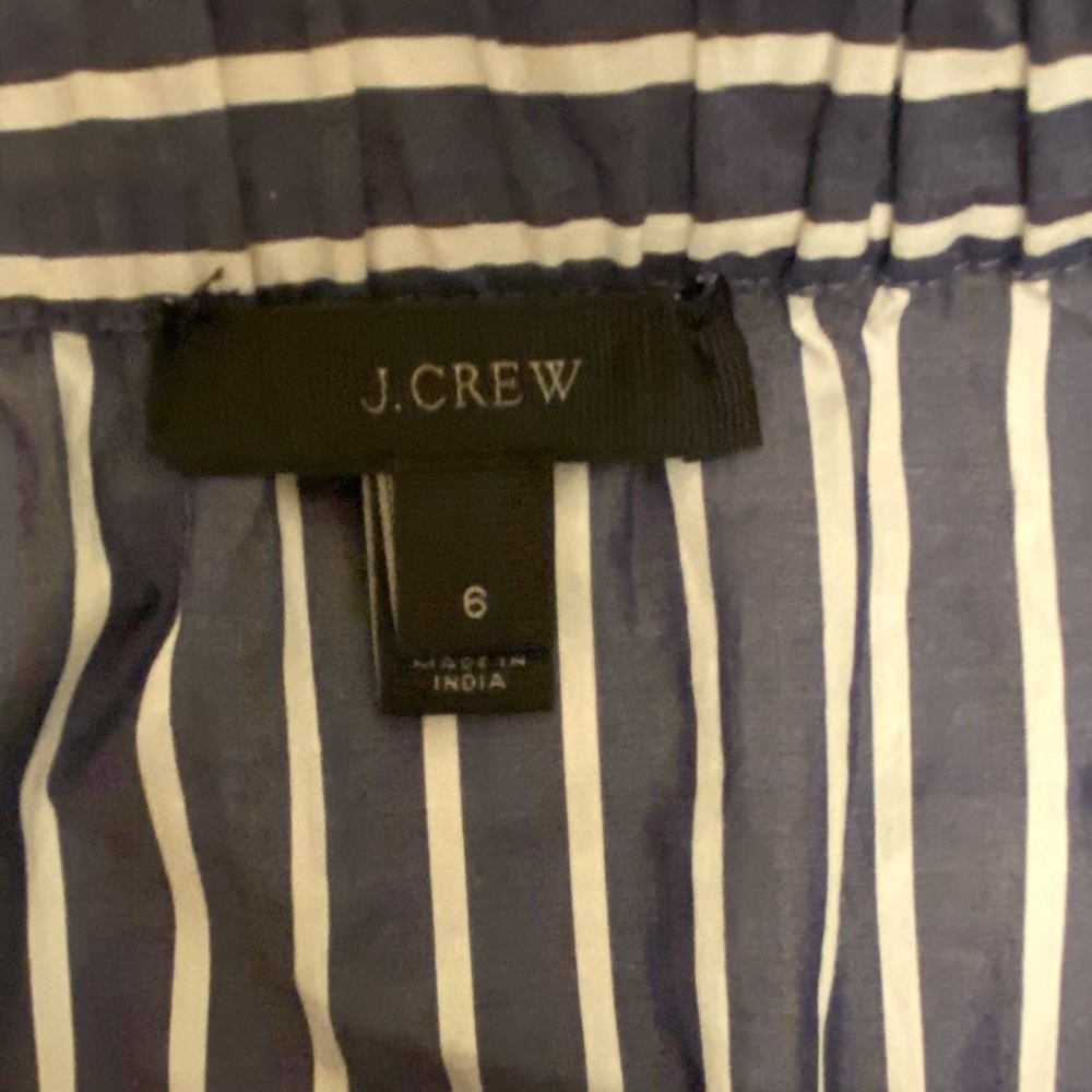 J crew off shoulder float top 6 - Picture 4 of 5